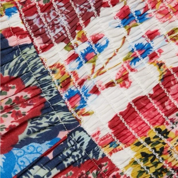 MISA LOS ANGELES
Ruchika Floral Romper size small red blue floral EUC - Picture 5 of 15